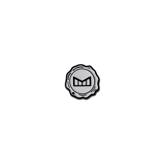 melin Icon Ball Marker - White/Black